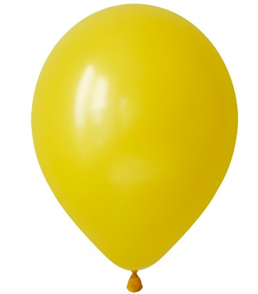 Желтый, Пастель / Yellow, латексный шар