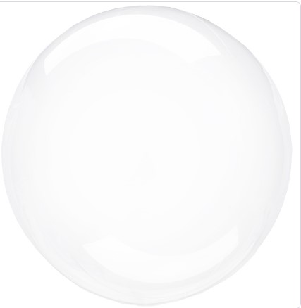 Сфера 3D Прозрачный, воздушный шар 46см